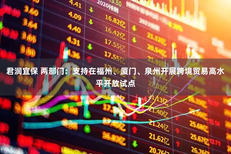 君润宜保 两部门：支持在福州、厦门、泉州开展跨境贸易高水平开放试点